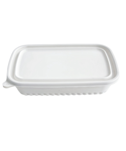 LIYI Meal Prep Container with Lid, 1000ml / 34oz, Bamboo Fillers, 50 Pack