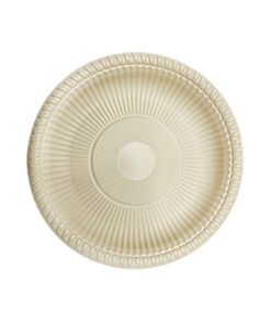 LIYI Disposable Round Plate, 10 Inch, Bamboo Fillers, 150 Pack