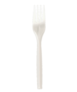 LIYI Disposable Fork, White, 100 Count