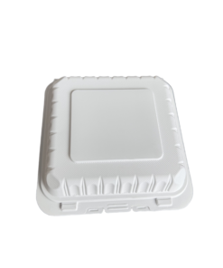 LIYI Disposable Clamshell, 6 Inch, 3-Compartment, BPA-Free